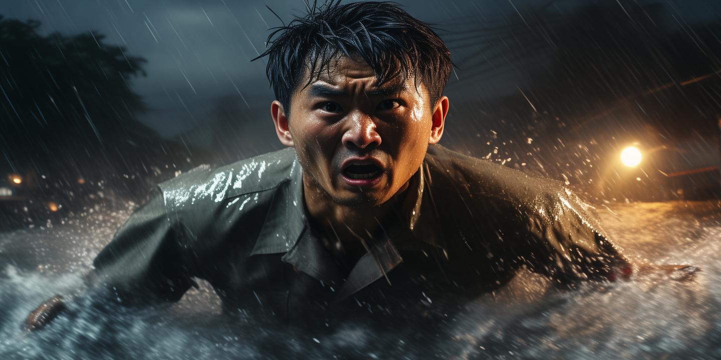 外卖小哥暴雨中英勇救起落水老人,平台奖励万元并晋升站长
